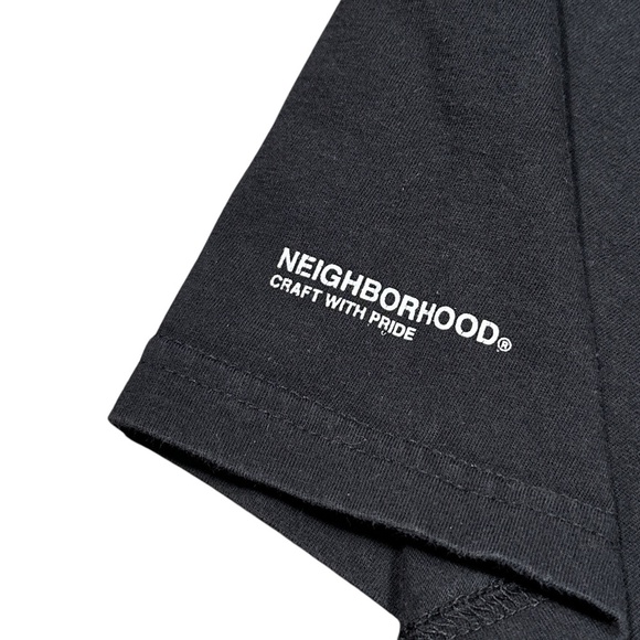 Neighborhood Craft With Pride Logo Black Short Sleeve T Shirt Mens Large - Picture 3 of 10